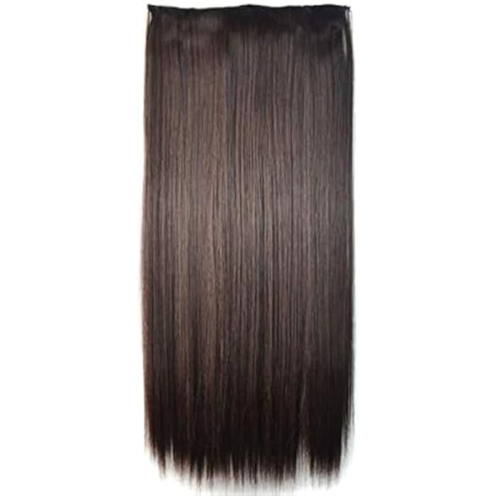 DILLARDS Women's Long Straight Hair 60Cm Extension Synthetic Wig - Image 1